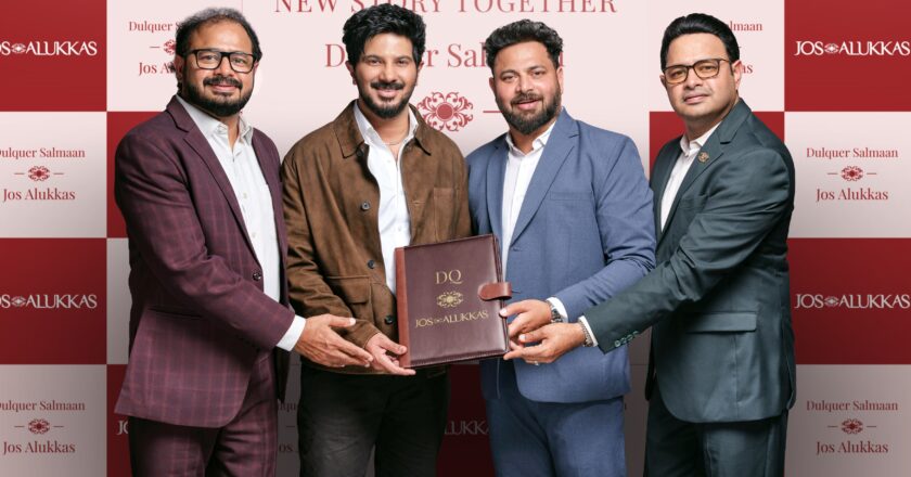 Dulquer Salmaan Joins Jos Alukkas as Brand Ambassador