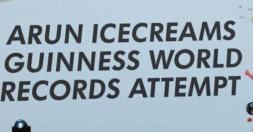 Arun Ice creams Sets Guinness World Record with over 4,000 Children in Chennai