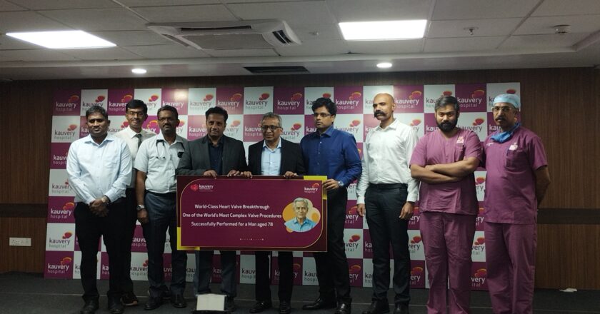 Kauvery Hospital, Alwarpet Performs One of the World’s First complex