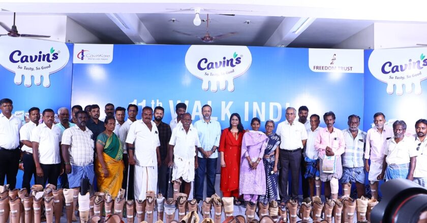 CavinKare 135 Artificial Limbs Distributed as CavinKare Brings