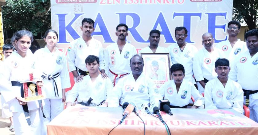 சென்னையில் ஜென் இஷின்ரியு கராத்தே வரலாற்றுச் சாதனை நிகழ்வு”*