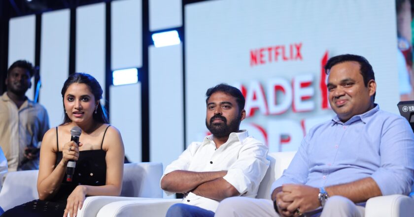 *Priyanka Mohan and the Team of Netflix’s Made In Korea