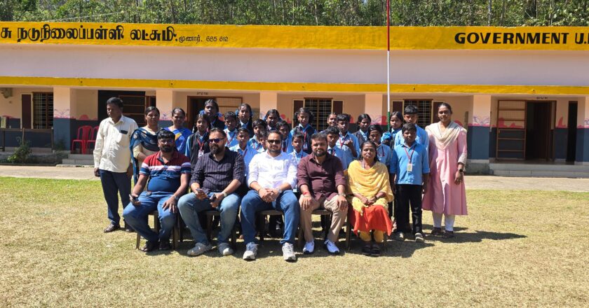 அறிவு” படக்குழுவின் மனிதநேயம் – பள்ளியை மாற்றிய
