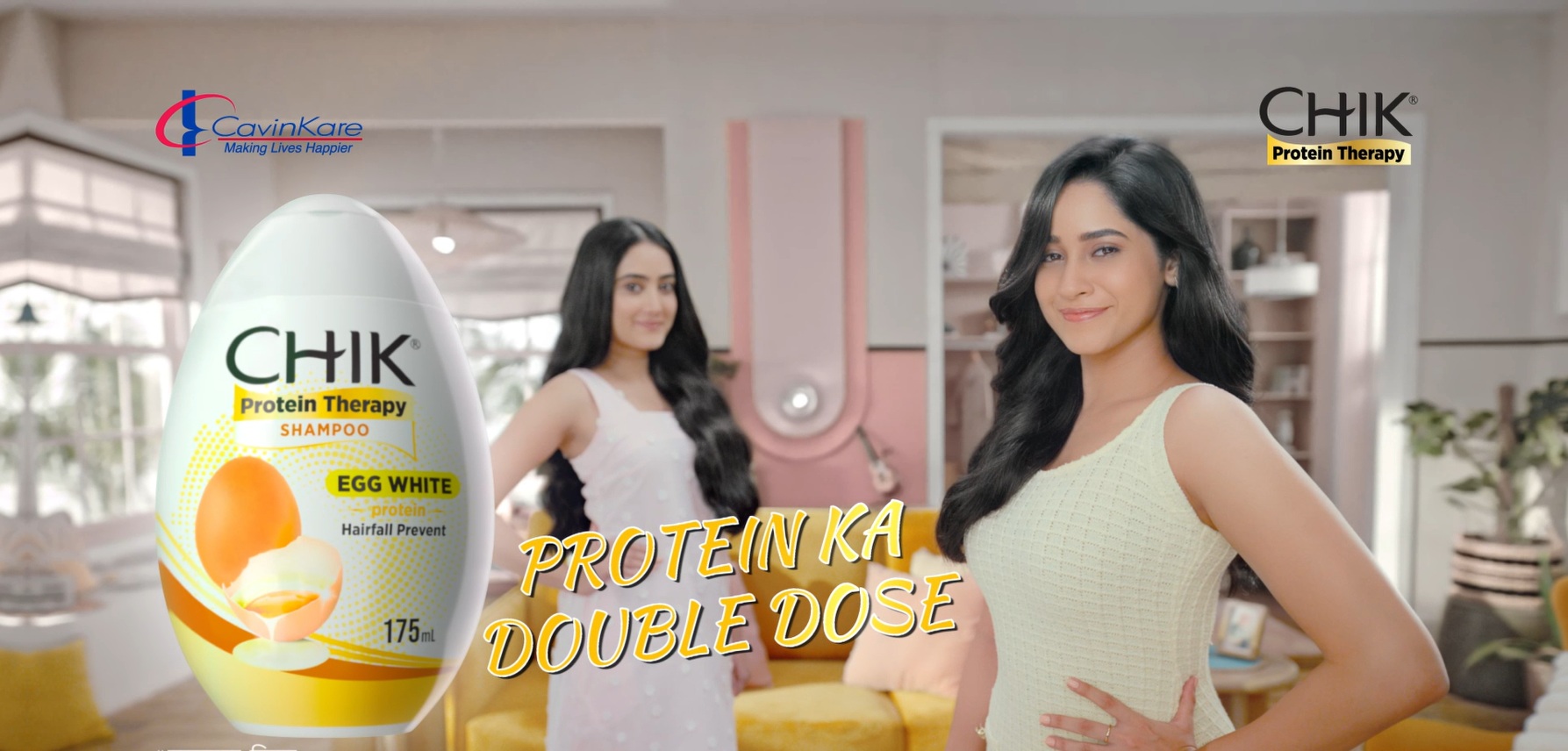 CavinKare’s CHIK Launches TVC for CHIK Egg White Protein Shampoo,