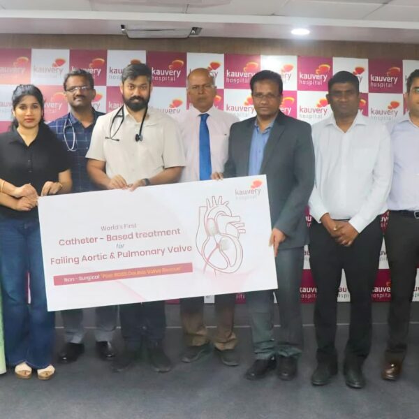 Kauvery Hospital Alwarpet Performs World’s First Catheter-Based treatment