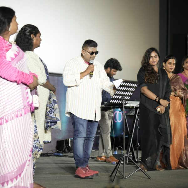 The audio and teaser launch of ‘Train’, produced by V Creations’ Kalaipuli S. Thanu