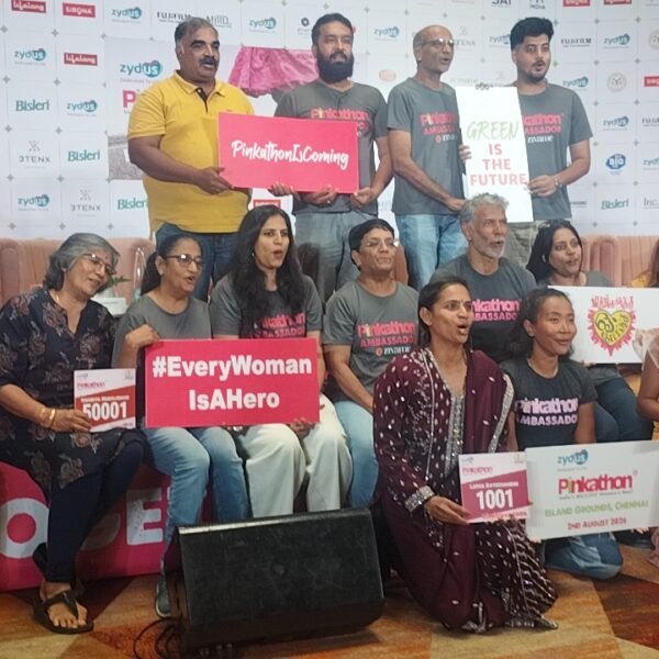 Marking its return to Chennai after 7 years, Zydus Pinkathon