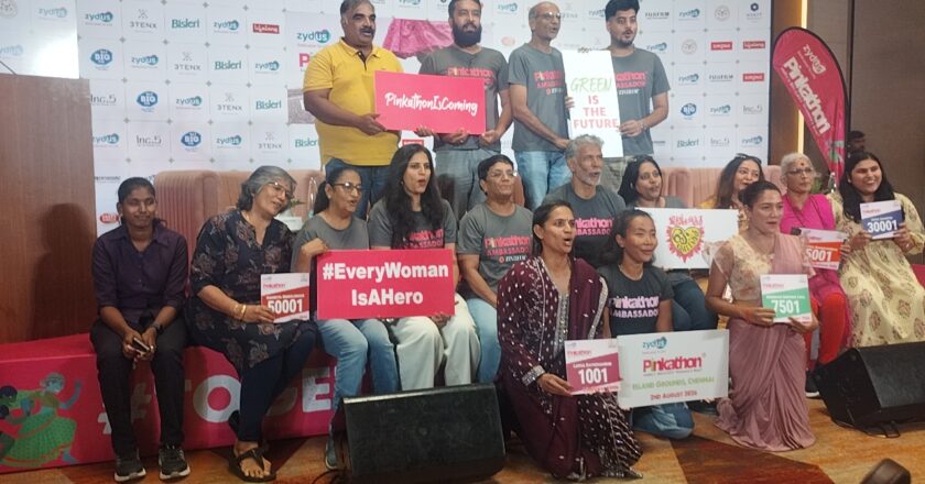 Marking its return to Chennai after 7 years, Zydus Pinkathon