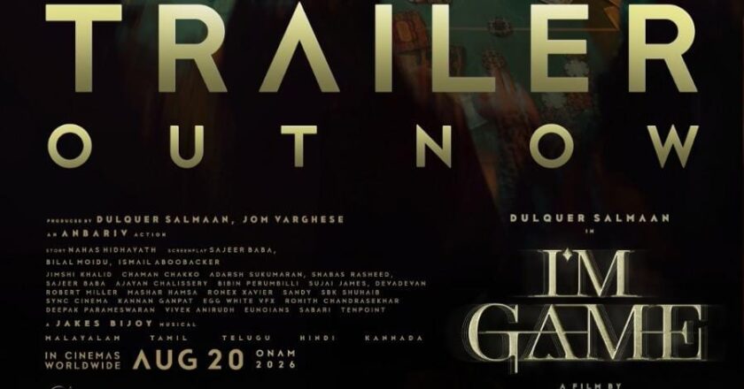 Dulquer Salmaan’s I Am Game Trailer Out; Worldwide Release