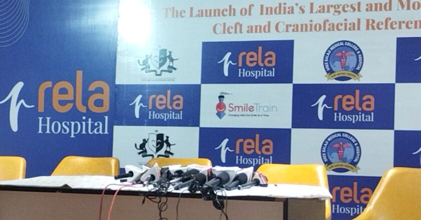 Rela Hospital and Smile Train Launch India’s Largest and Most Comprehensive
