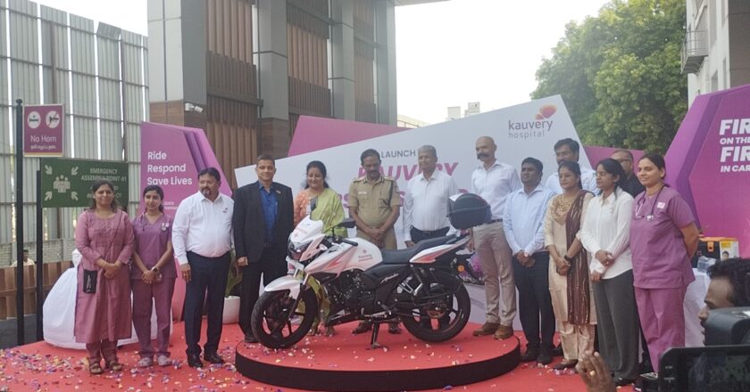 Kauvery Hospital Launches “Kauvery First Responders”,