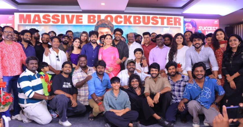 The success meet of Hip Hop Tamizha Aadhi’s Meesaya Murukku 2