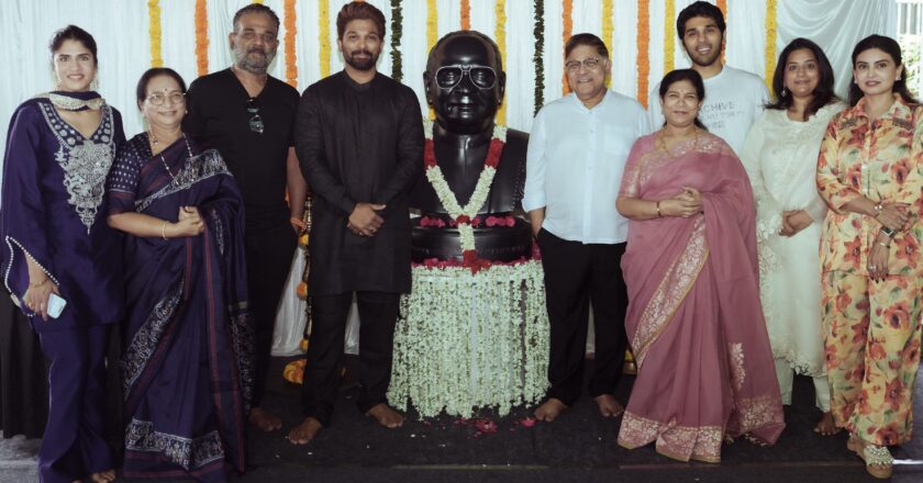 On His Grandfather Allu Ramalingaiah’s Birth Anniversary, Allu Arjun